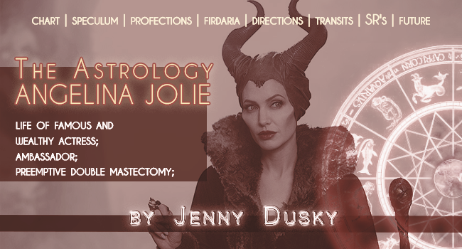 The Astrology Of Actress Angelina Jolie The Zodiacus